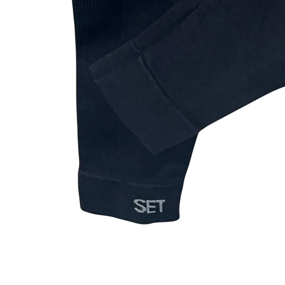 SET ACTIVE SCULPTFLEX Women's Small Black Compression Workout Leggings Yoga Gym - Picture 4 of 7